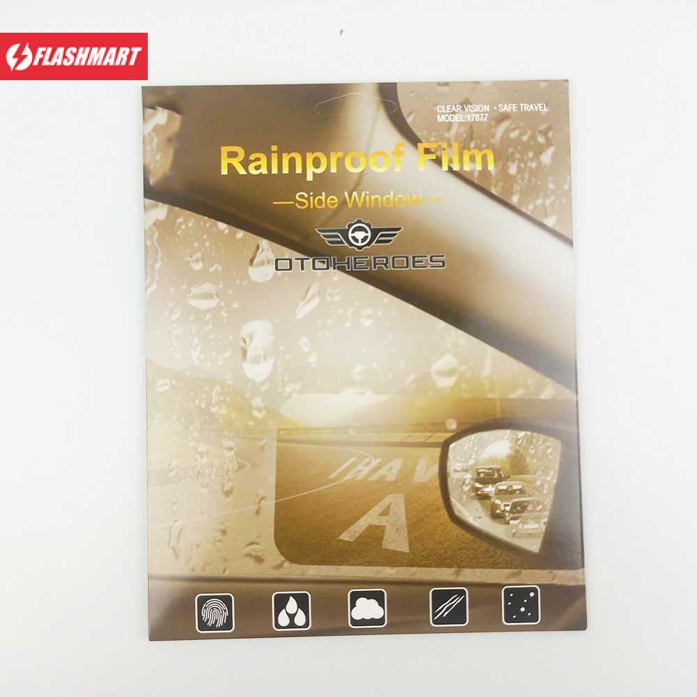 Flashmart Sticker Anti Fog Spion Mobil Waterproof Film 20x16cm 2PCS - 1787