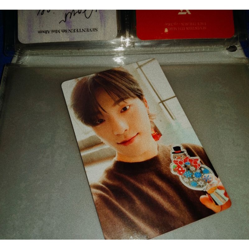 photocard dino seventeen attacca yizhiyu F