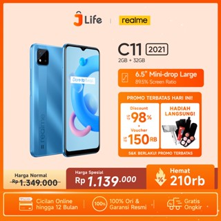 Jlife - Realme C11 2/32 GB - Blue/Biru