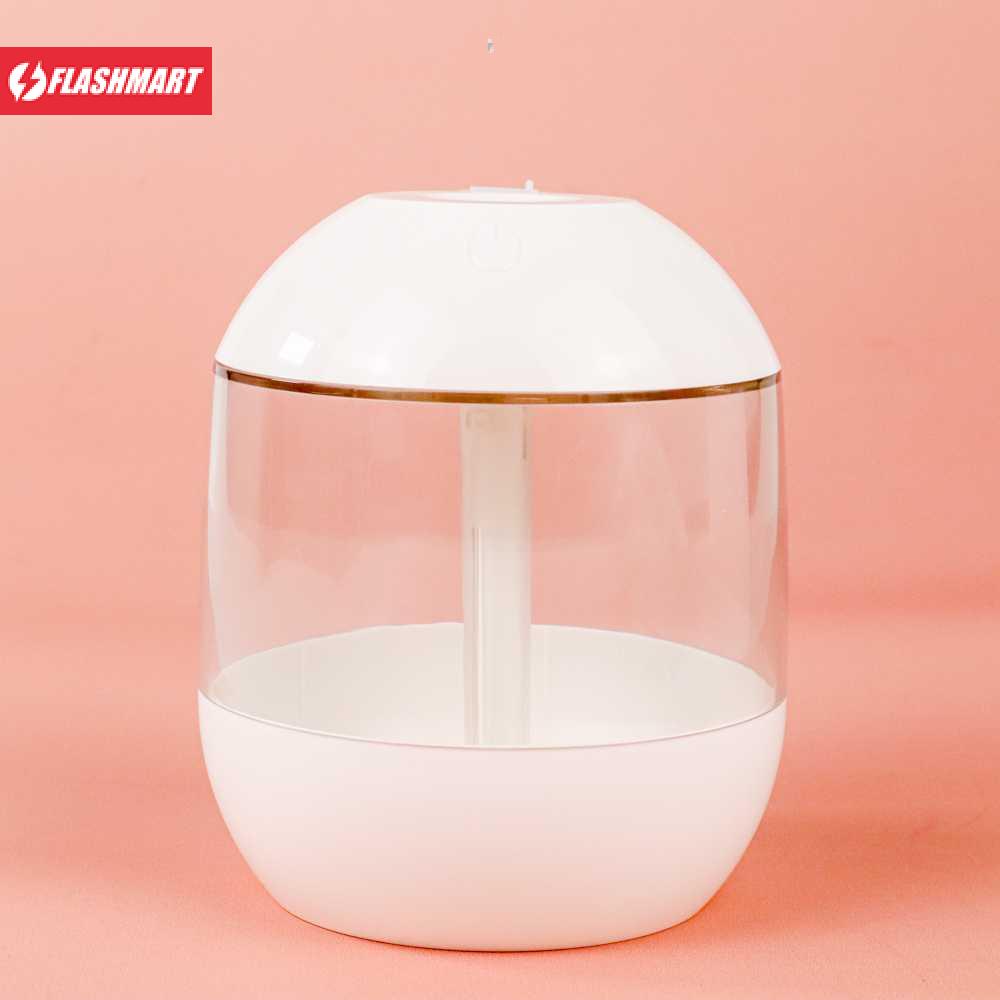 Flashmart Air Humidifier Aromatherapy + Lampu LED + Kipas USB - HUMI H013