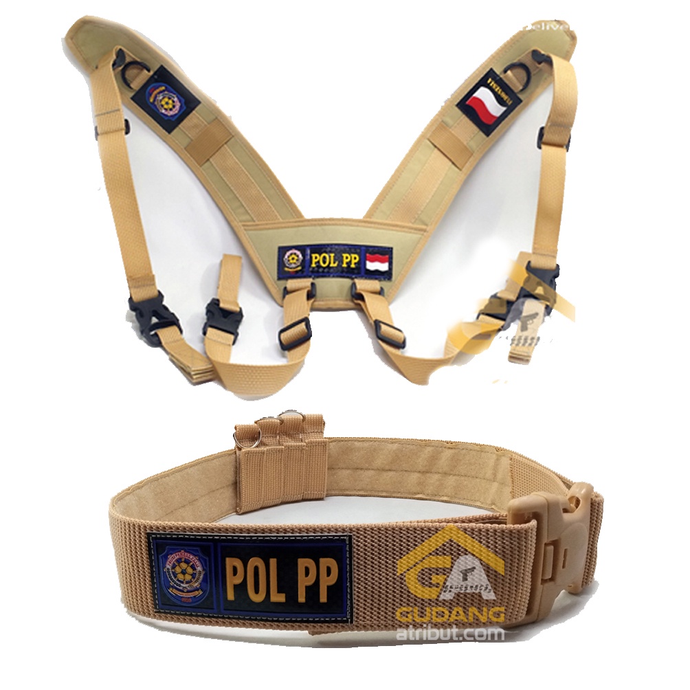 Sabuk Pol PP / Sabuk Pol PP Pdl / sabuk satpol PP / sabuk satpol / Sabuk Set Pol Pp / Sabuk Set Pol Pp PDL