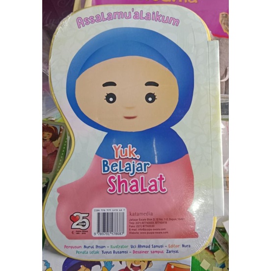 

SPONGE BOOK ASSALAMU'ALAIKUM YUK, BELAJAR SHALAT