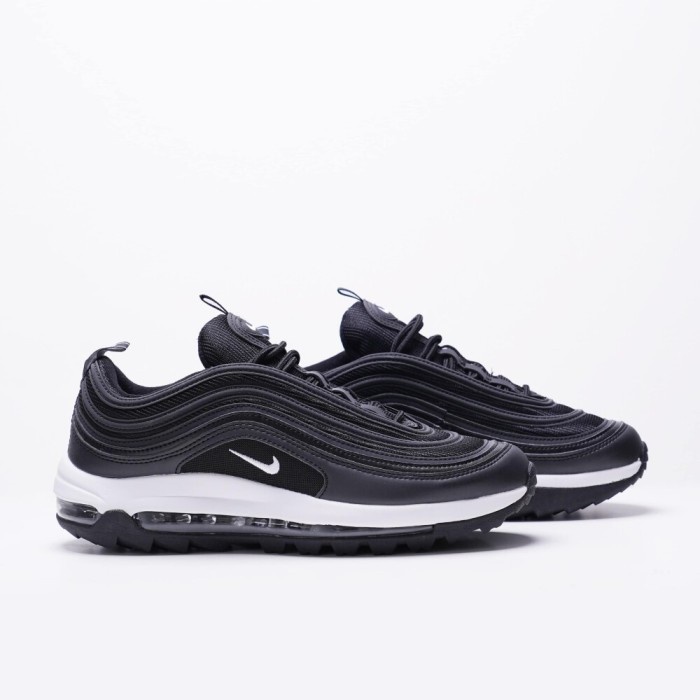 SEPATU NIKE AIR MAX 97 GOLF BLACK WHITE - 40