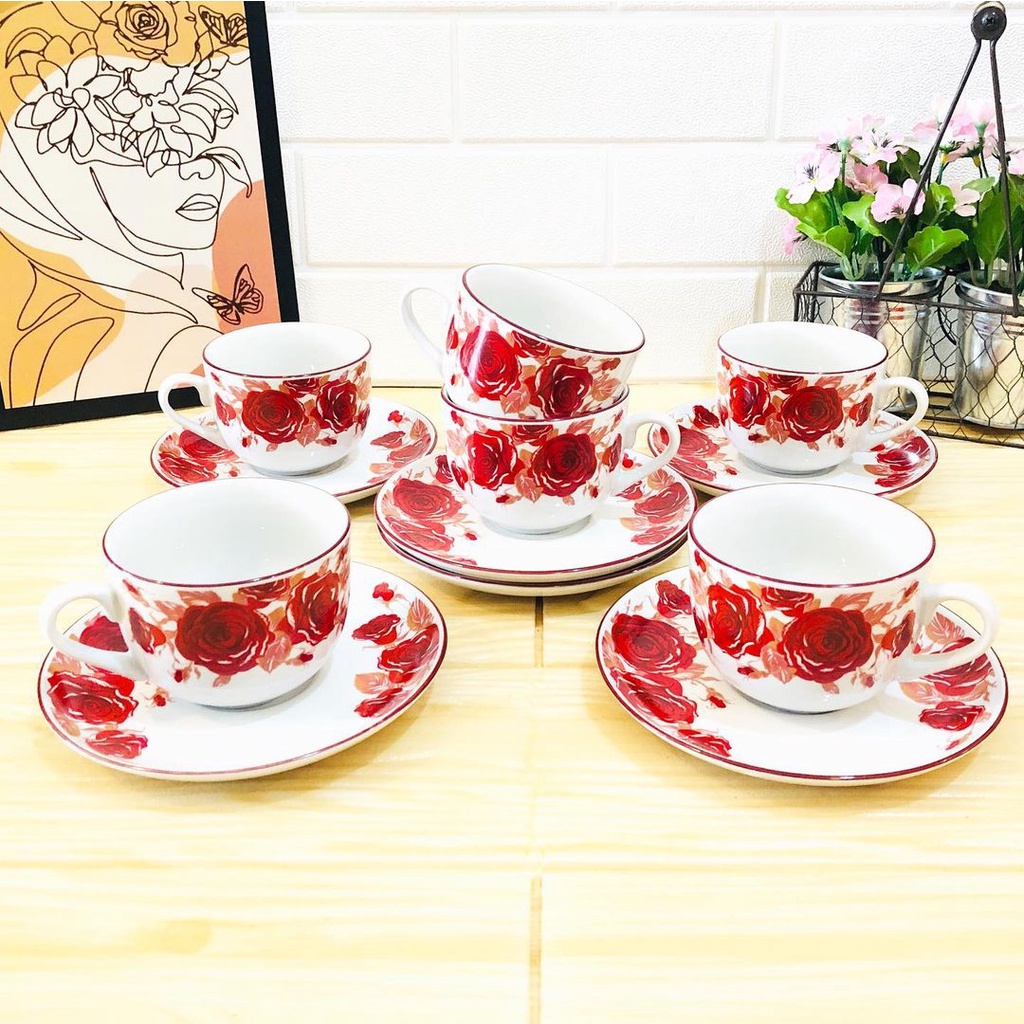 MURAH SET GELAS KOPIN