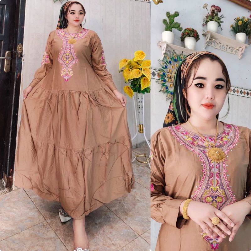 Gamis Bordir Hikmat Sultan