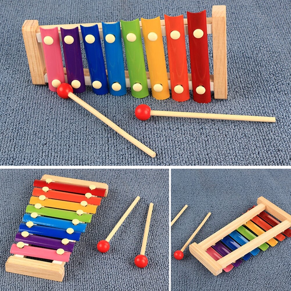 Mainan Edukasi Anak Alat Musik Gambang Xylophone Beat Instrument