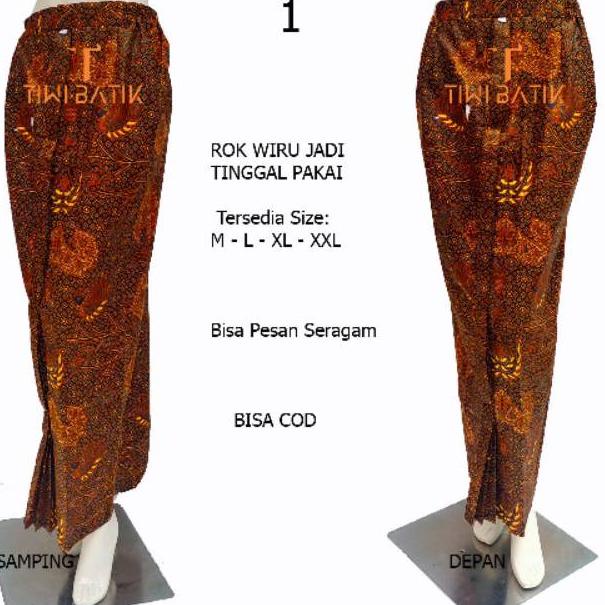 TERPERCAYA Rok Jarik Wiru Jadi Tinggal Pakai Motif Batik Klasik Solo Bawahan Kebaya