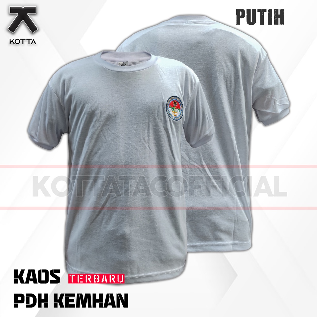 KAOS KEMHAN -  KAOS PDH KEMHAN - KAOS KEMENTRIAN PERTAHANAN - KAOS DALAMAN KEMHAN - KAOS BELA NEGARA