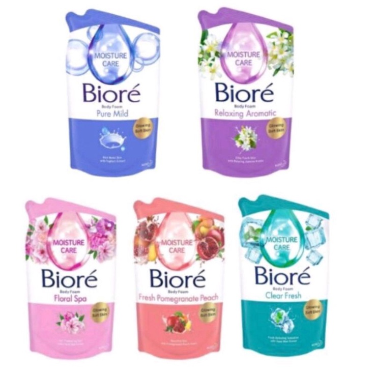 Biore Body Foam 400ml Sabun Cair Refill/ Sabun Biore Cair