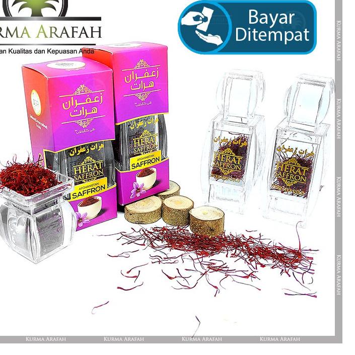 

❉ Saffron Herat 1gr Afghanistan Super Negin Premium Quality 100% Original ◙