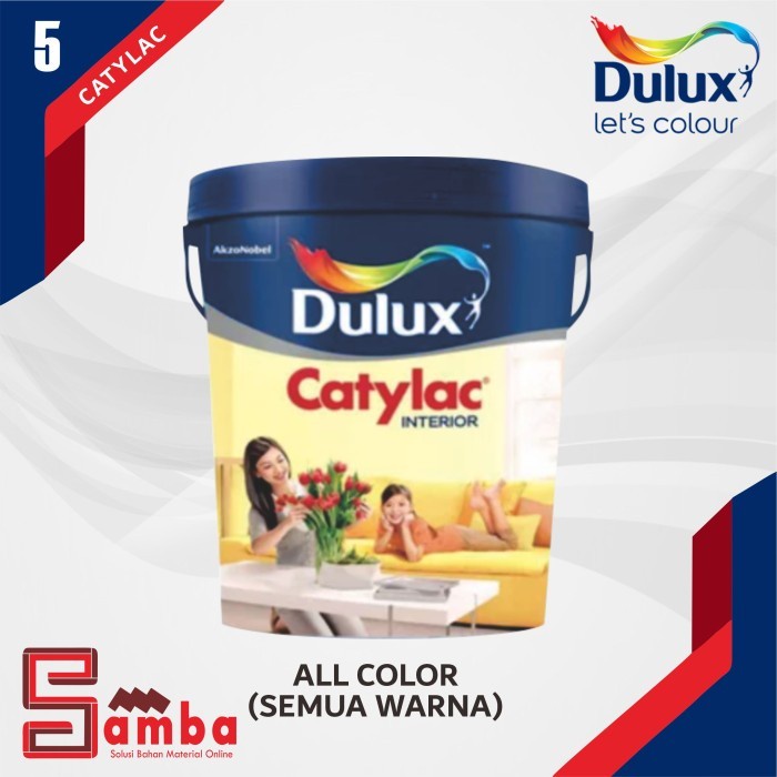 ] CATYLAC CAT TEMBOK INTERIOR SEMUA WARNA 25KG