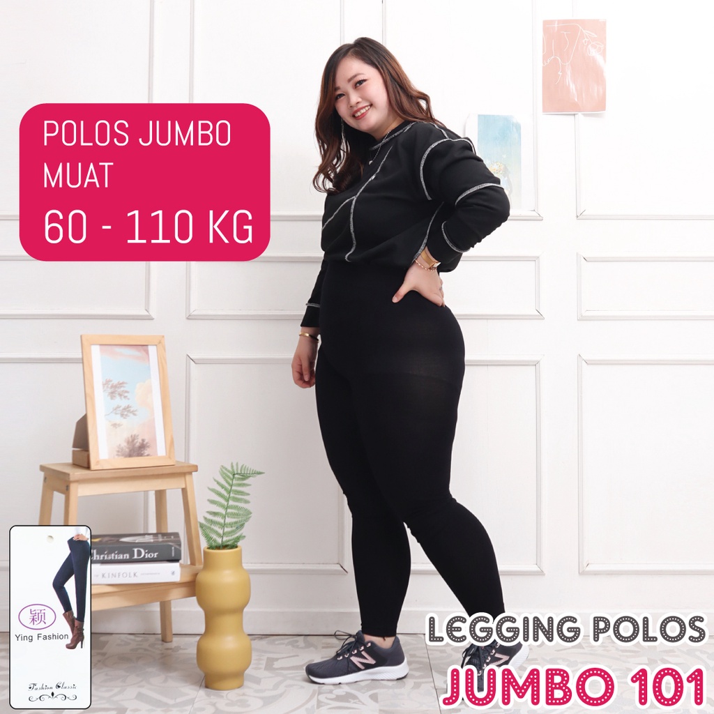 [ GROSIR ] Legging Polos Jumbo 101 / Legging Import Jumbo / Legging Wanita Jumbo / Legging Premium Import wanita / Legging Panjang wanita / ying fashion