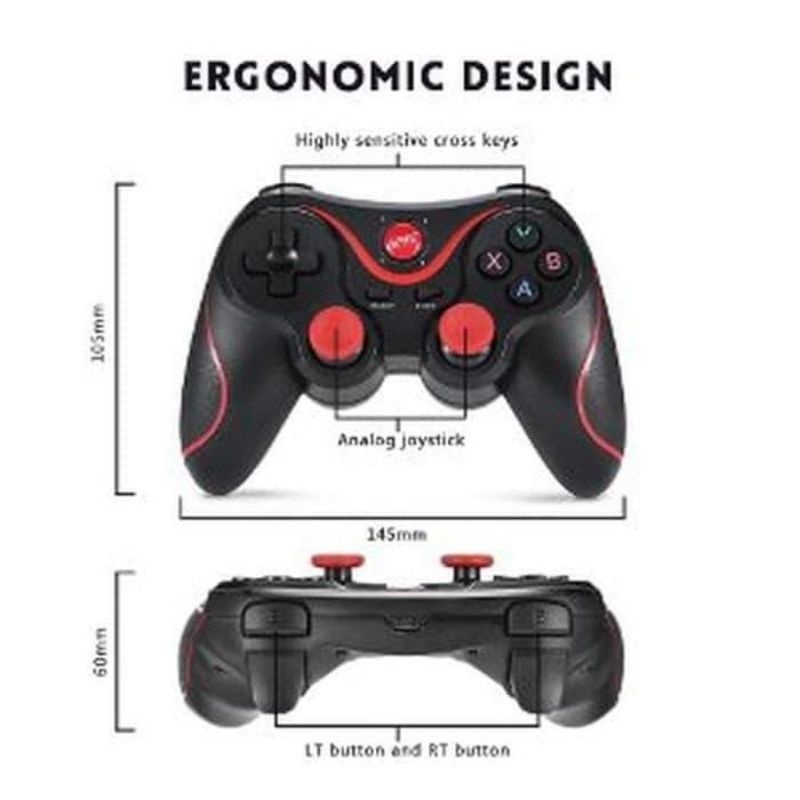 X3 Wireless Controller X3 Gamepad Joystick Bluetooth Plus Holder HP Gamepad Controller Gamepad X3 Gamepad Gaming Joystick X3