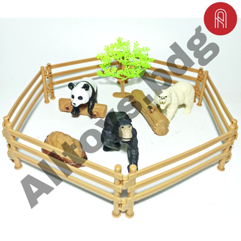 Mainan anak Zoo Animals Collection/mainan binatang