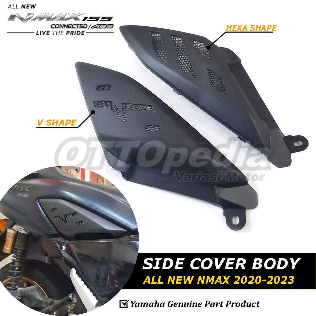 Cover Side Flow NMAX New Tutup Body Samping Ori YGP Custom Yamaha All New NMAX 2020-2023