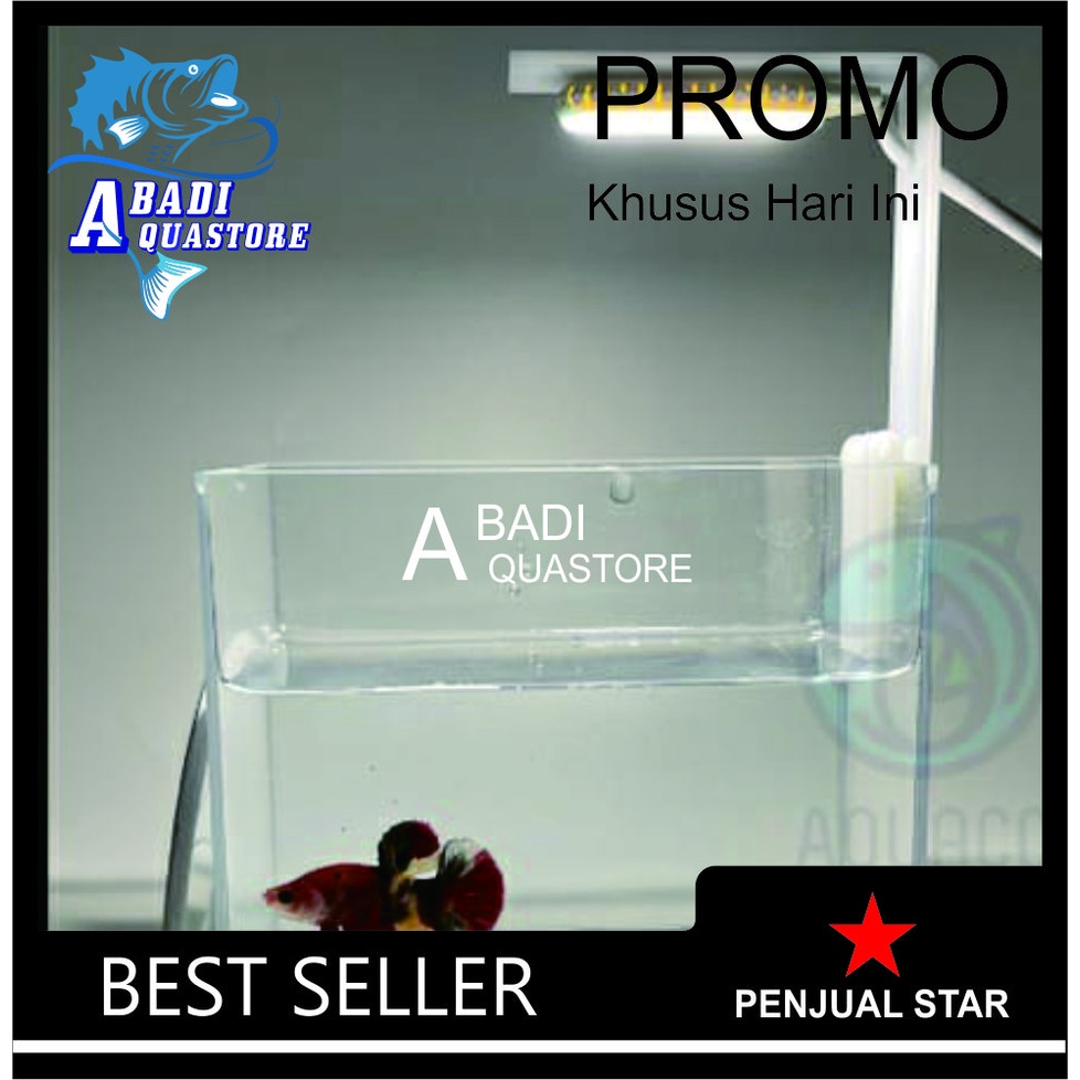 Lampu SOLITER Aquarium - Lampu Cupang - Lampu Soliter - Lampu USB (Adaptor Cas) (GRATIS KARDUS)