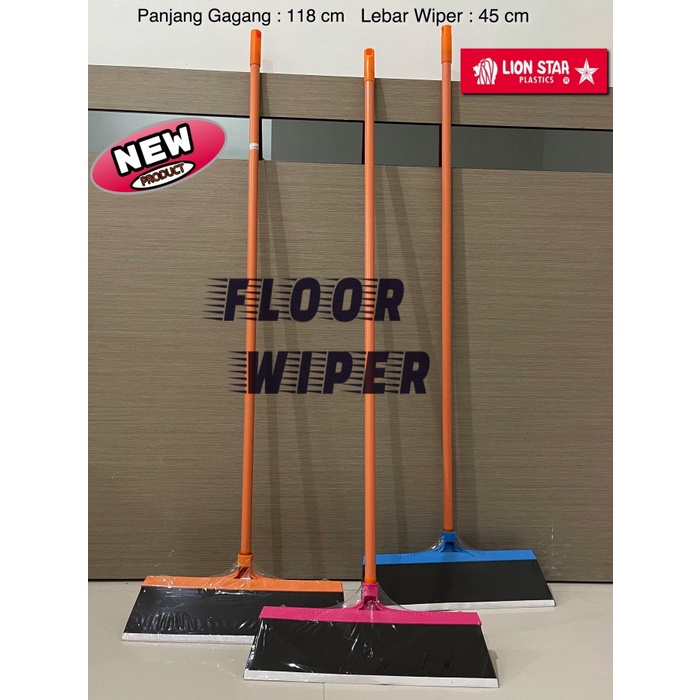 Alat Pel Lantai Floor Wiper Serokan Air Karet Karet BM 10 Lion Star Ready Stock Awet Gratis Ongkir P
