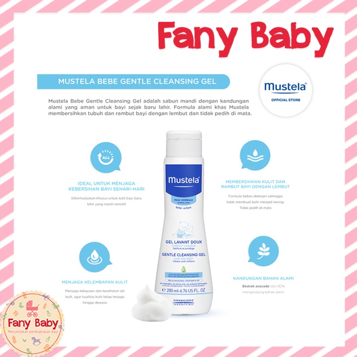 MUSTELA DERMO CLEANSING 200ML