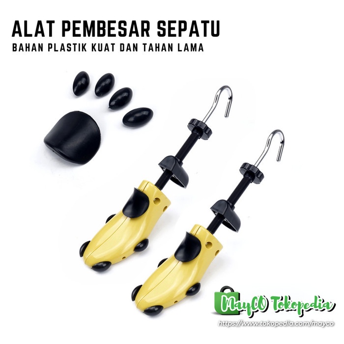 Terlaris Shoes Stretcher Expander Shoe Bunion Pembesar Pelebar Ukuran Sepatu