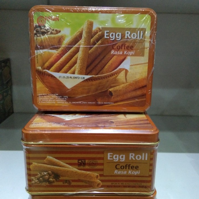 

nissin egg roll coffee 300gr