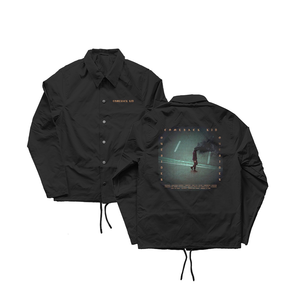 COACH JACKET BAND COMEBACK KID | COACH JAKET | JAKET PARASUT | WINDBREAKER