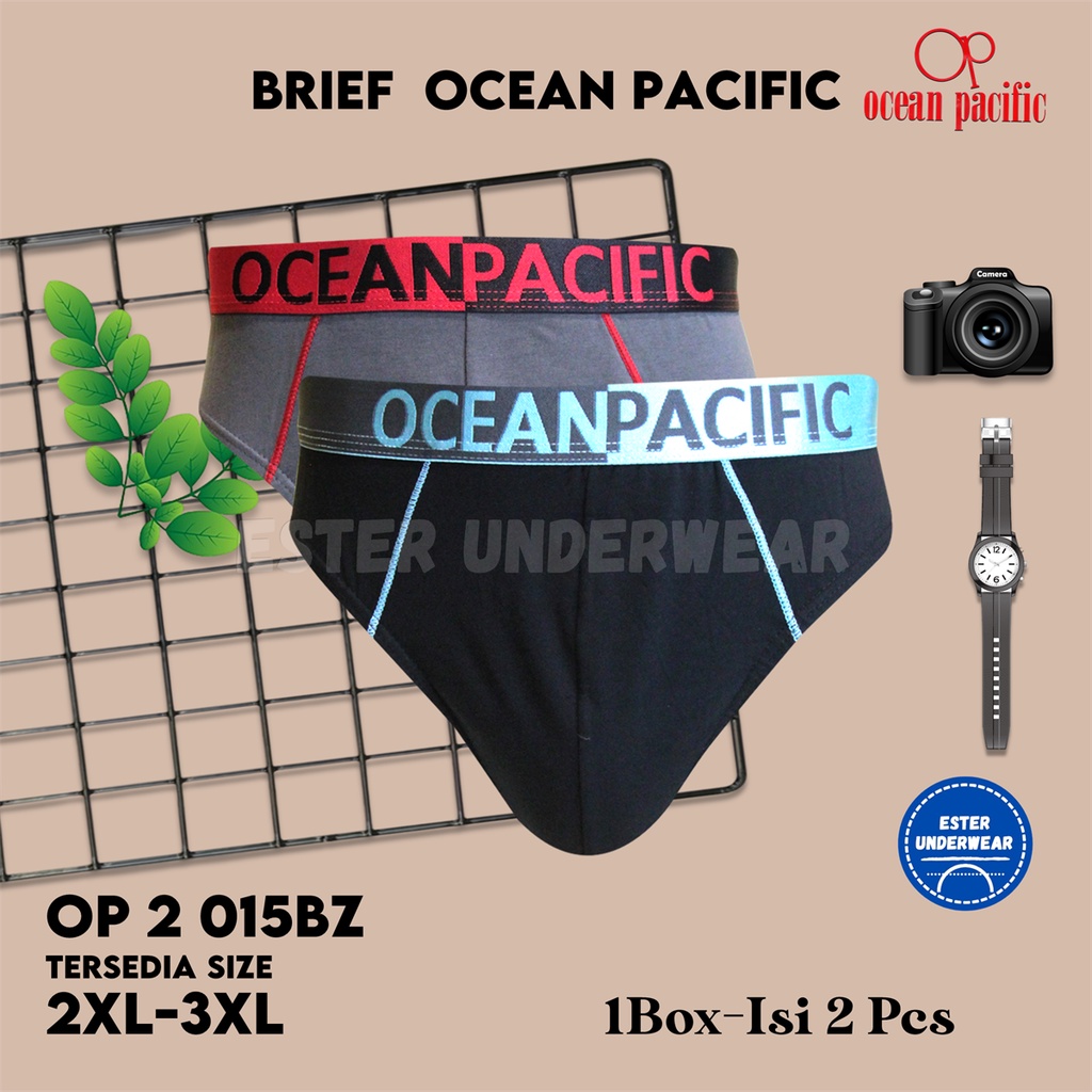 Celana dalam BIG SIZE OCEAN PACIFIC OP 015BZ ISI 2PCS