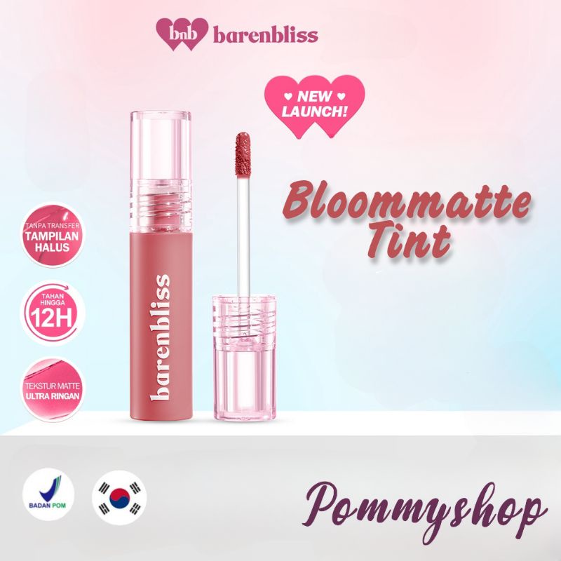 BNB barenbliss Korean Bloomatte Full Bloom Transferproof Matte Tint