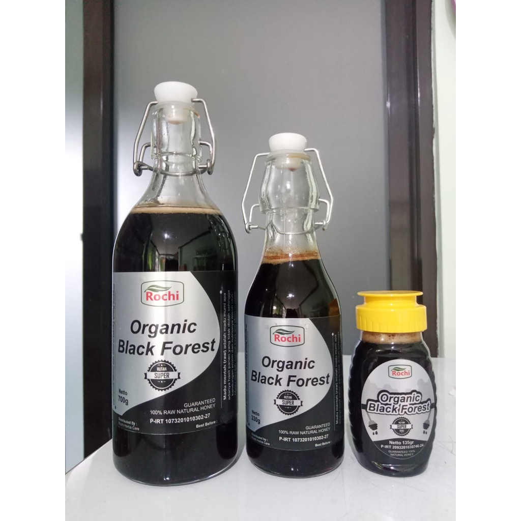 

Madu Hutan Hitam Mentah Organic Deep Forest Asli Original 100%