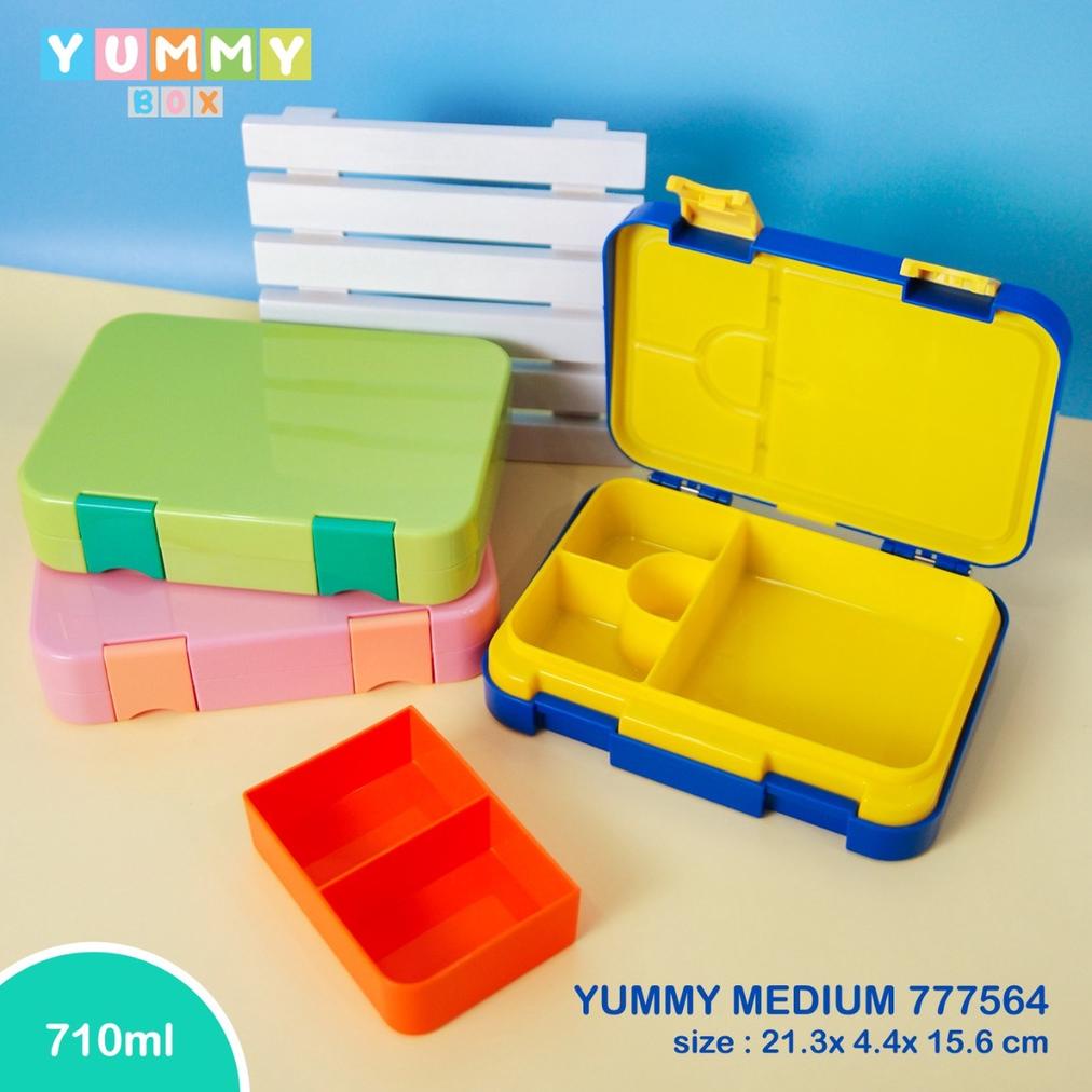 YUMMY BOX MEDIUM BENTO PP PLASTIC 777564