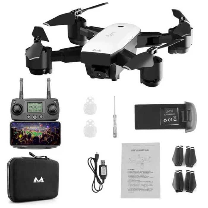 SMRC S20 6 Axles Gyro Mini GPS Drone With 5mp camera Wide Angle Camera