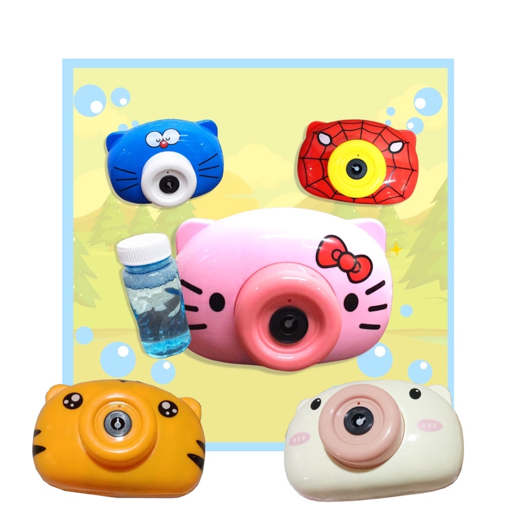 MAINAN ANAK BUBBLE KAMERA BUBBLE CAMERA ELEKTRIK BUBLE SABUN Murah