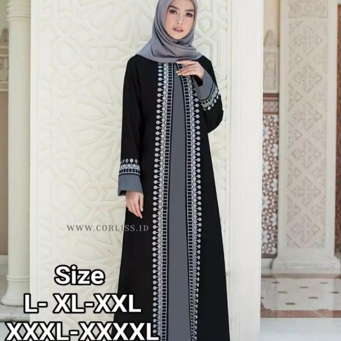 Gamis Jumbo Terbaru Murah Gamis Abaya Size Jumbo L Xl Xxl Xxxl 4Xl