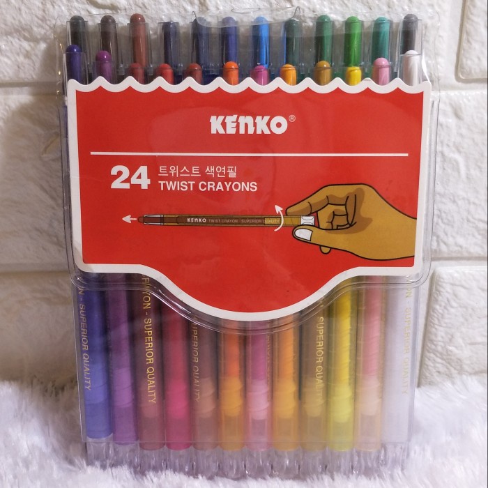 

Crayon Kenko Crayon Twist 24 Color