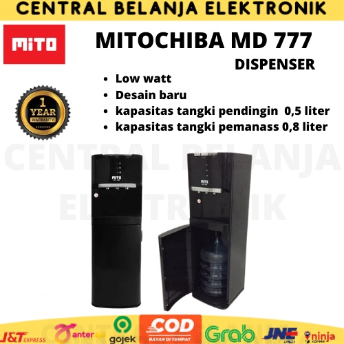 Dispenser Mito MD 777 / dispenser galon bawah mito MD 777