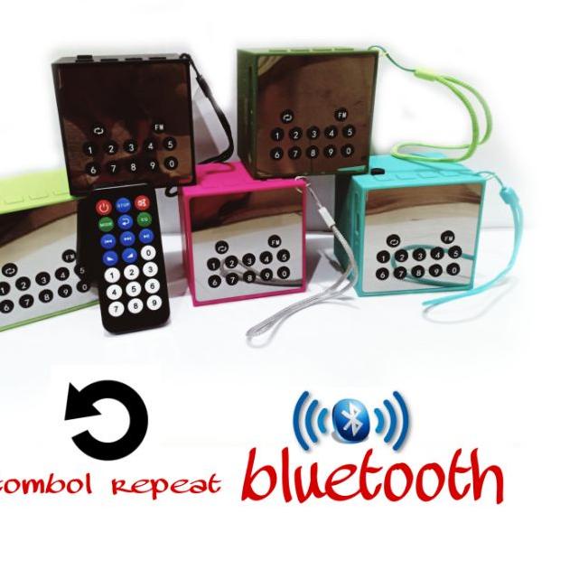 ❃ Speaker remote control ada tombol repeat tp666 bt tp 200 bisa buat micro SD hafalan alquran dan ma