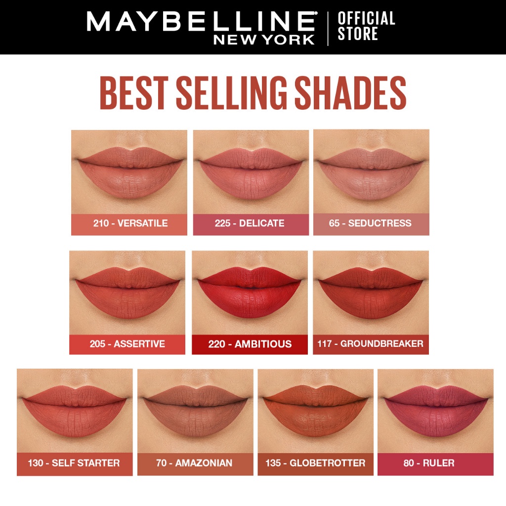 Maybelline Superstay Lip cream