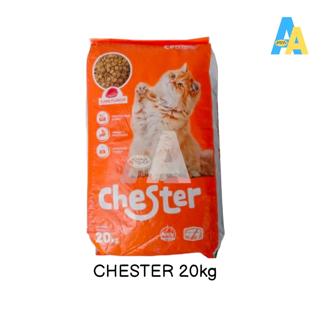 CHESTER Makanan kucing Chester Tuna Cat Food 20Kg