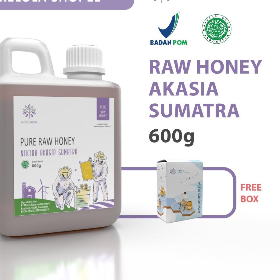 

◙ Asli Murni 600gr Tava Grade A Nektar Akasia Sumatra 100% Alami Pure Natural Raw Honey ♠