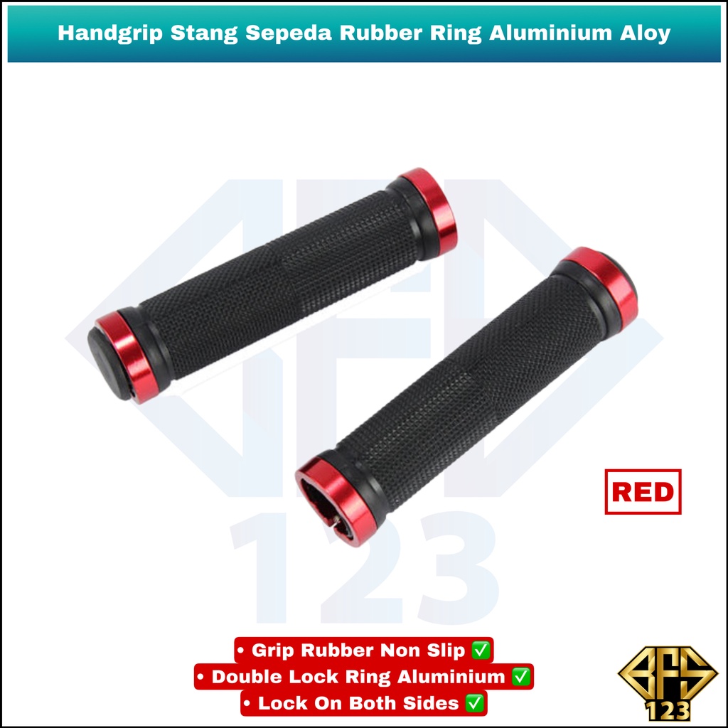 Handgrip Stang Sepeda Alumunium Aloy