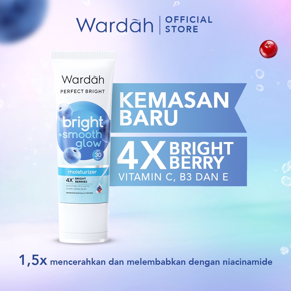 Wardah Perfect Bright Series Creamy Foam 100 Ml | Moisturizer | Peel Of Mask | Tone Up Cream | Tone Up MIcellar Water