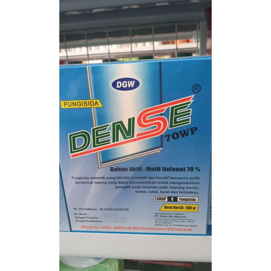 DENSE 70 WP 500 GR, FUNGISIDA BUBUK DGW