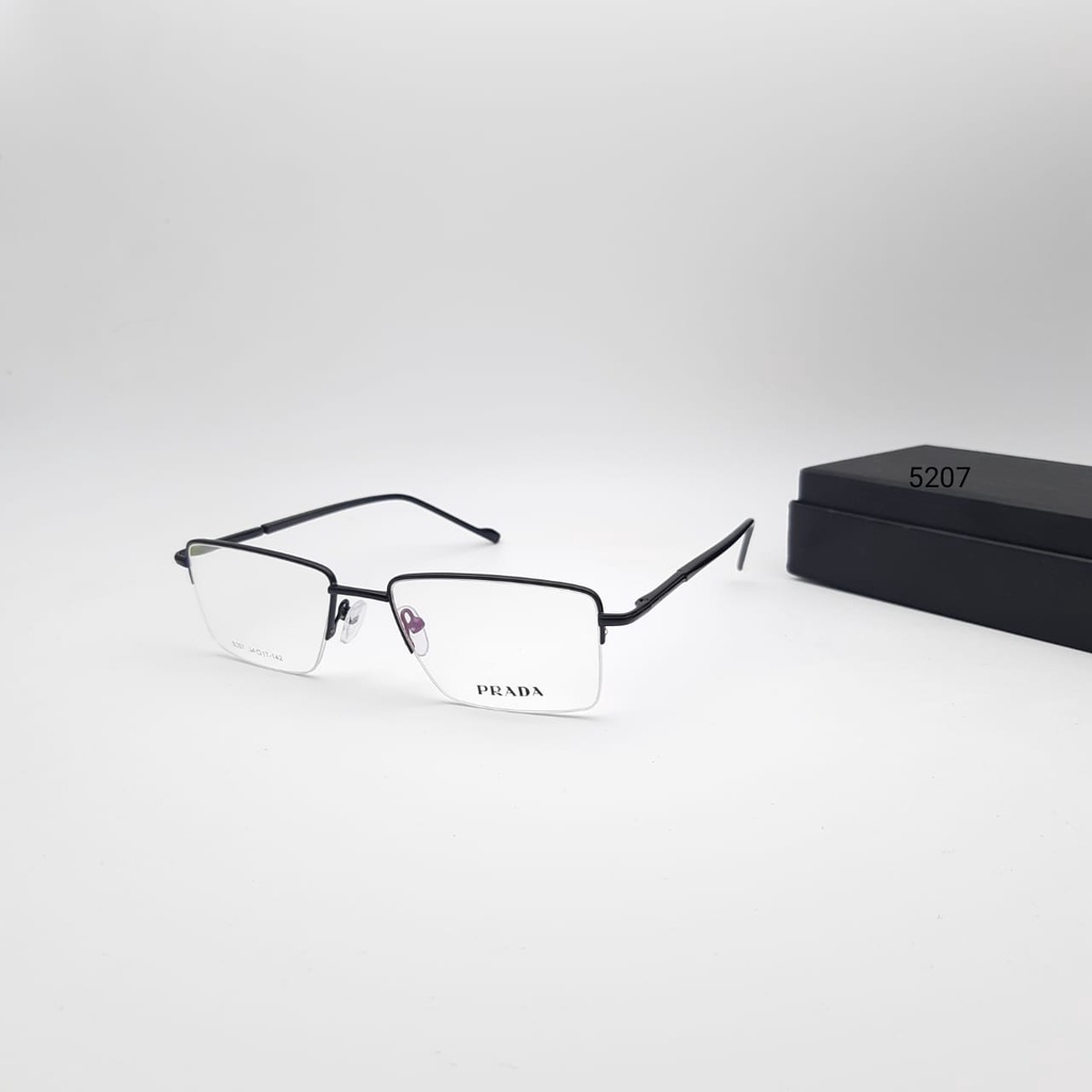 Frame kacamata prian dan wanita trendy dengan gaya sport / prd 5207 ar
