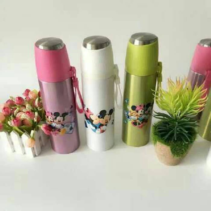 Termos Air Panas Dingin Motif Disney Vacuum Flask Termos Handy Disney 500ml