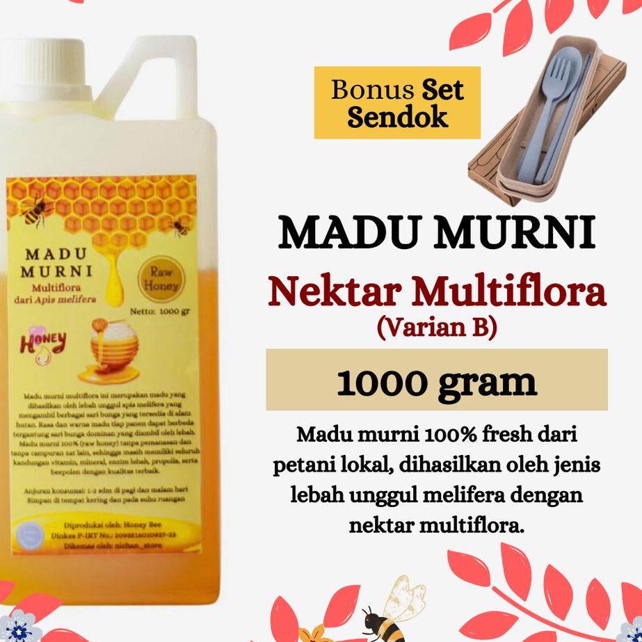 

➣ Asli / Murni Multiflora 1000 Gram ❊
