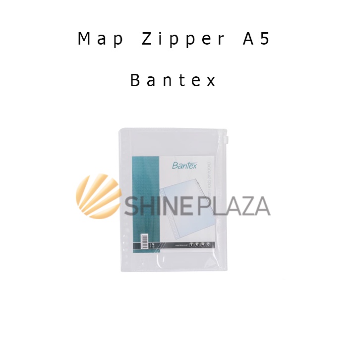 

Bantex Zipper Pocket Multi Holes Map Zipper A5 8072-08