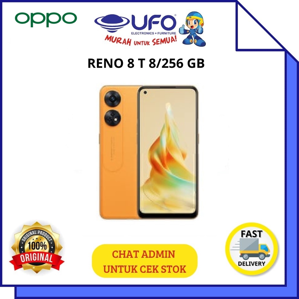 OPPO RENO8 T HANDPHONE ANDROID 4G 8GB+8GB/256GB