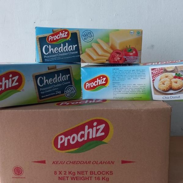 

☞ Keju Prochiz CHEDDAR BIRU 2KG TERMURAH / Keju Cheddar Biru 2kg ✹