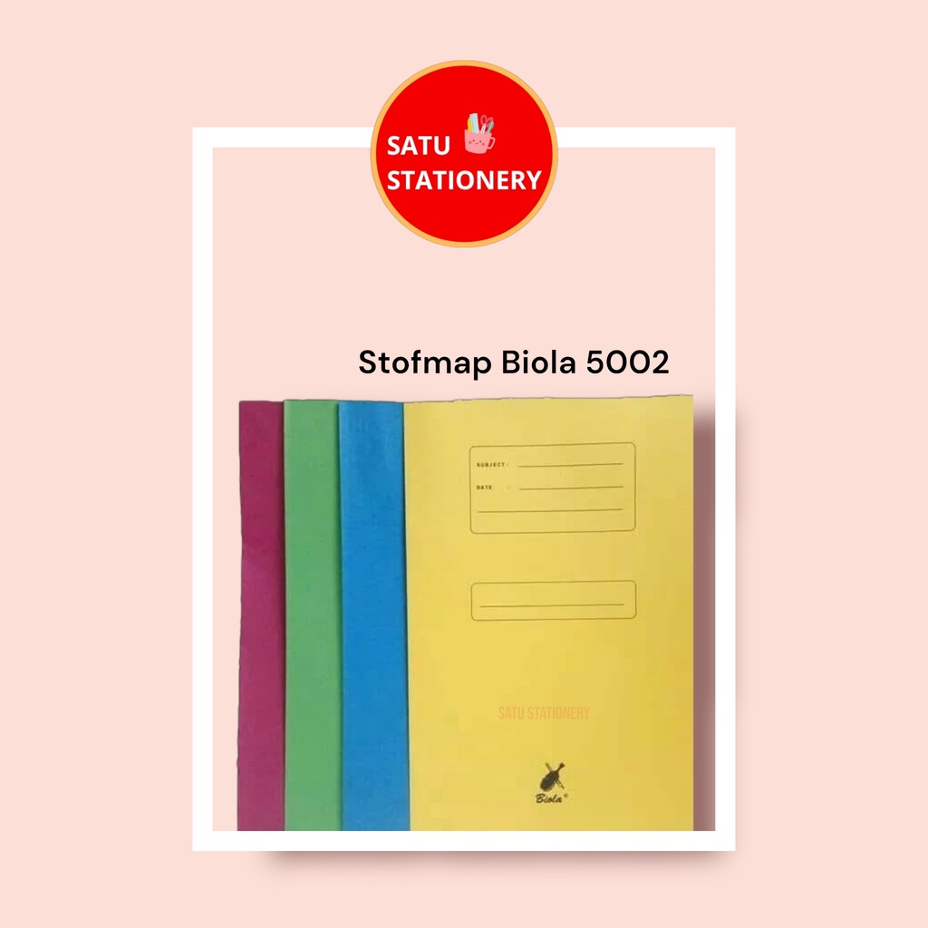 

Stofmap Biola / Map Buffalo 5002 : 4 warna (10 lembar)