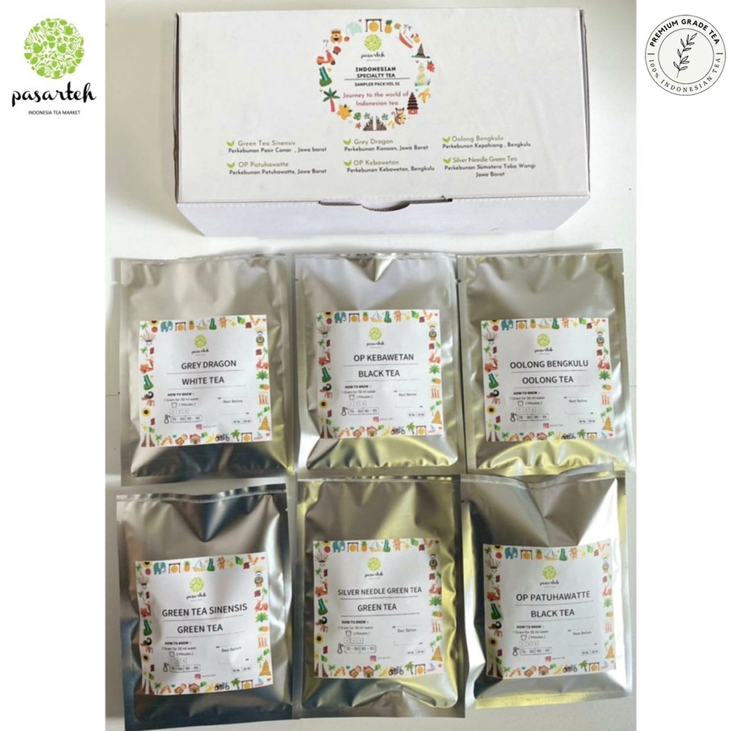 

[Pasarteh] Indonesian Speciality Tea Package | Tea Package | Tea Gift | Hampers Tea I Hampers Teh
