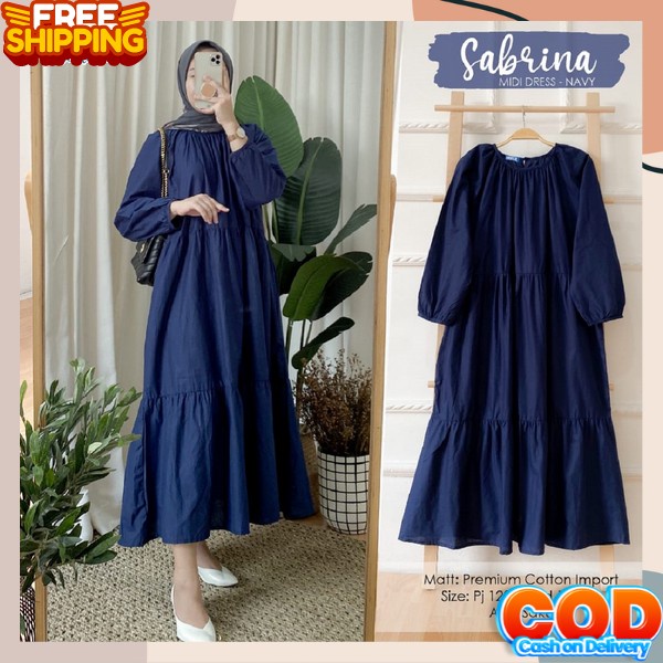 Gmis Syarii Import Premium Gamis Set Hijab Wanita Syari Gamus Syari Fashion Muslim Jubah Ibu2 Kekini